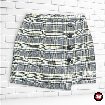 Falda de paño de cuadros ORSAY Talla 36