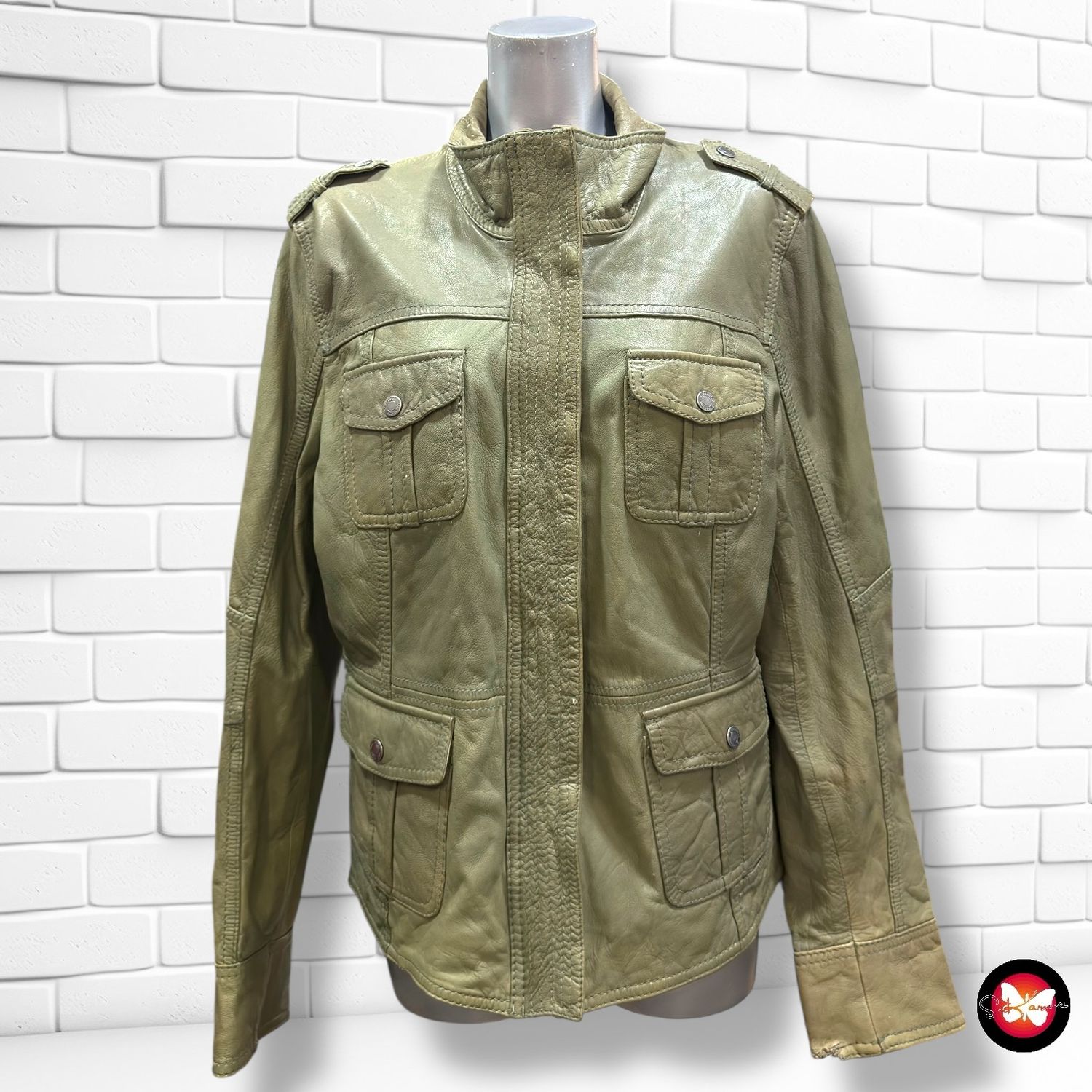 Cazadora de piel STREET ONE Talla 44