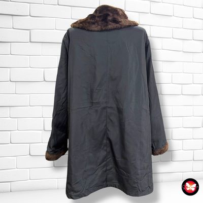 Chaquetón acolchado con pelo Talla /XL