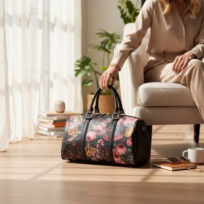 **HOY** Bolso de mano con flores