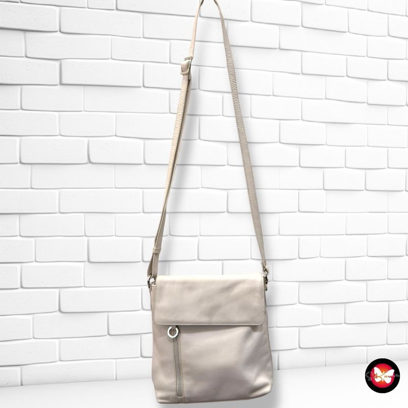 Bolso bandolera de piel ASSIMA