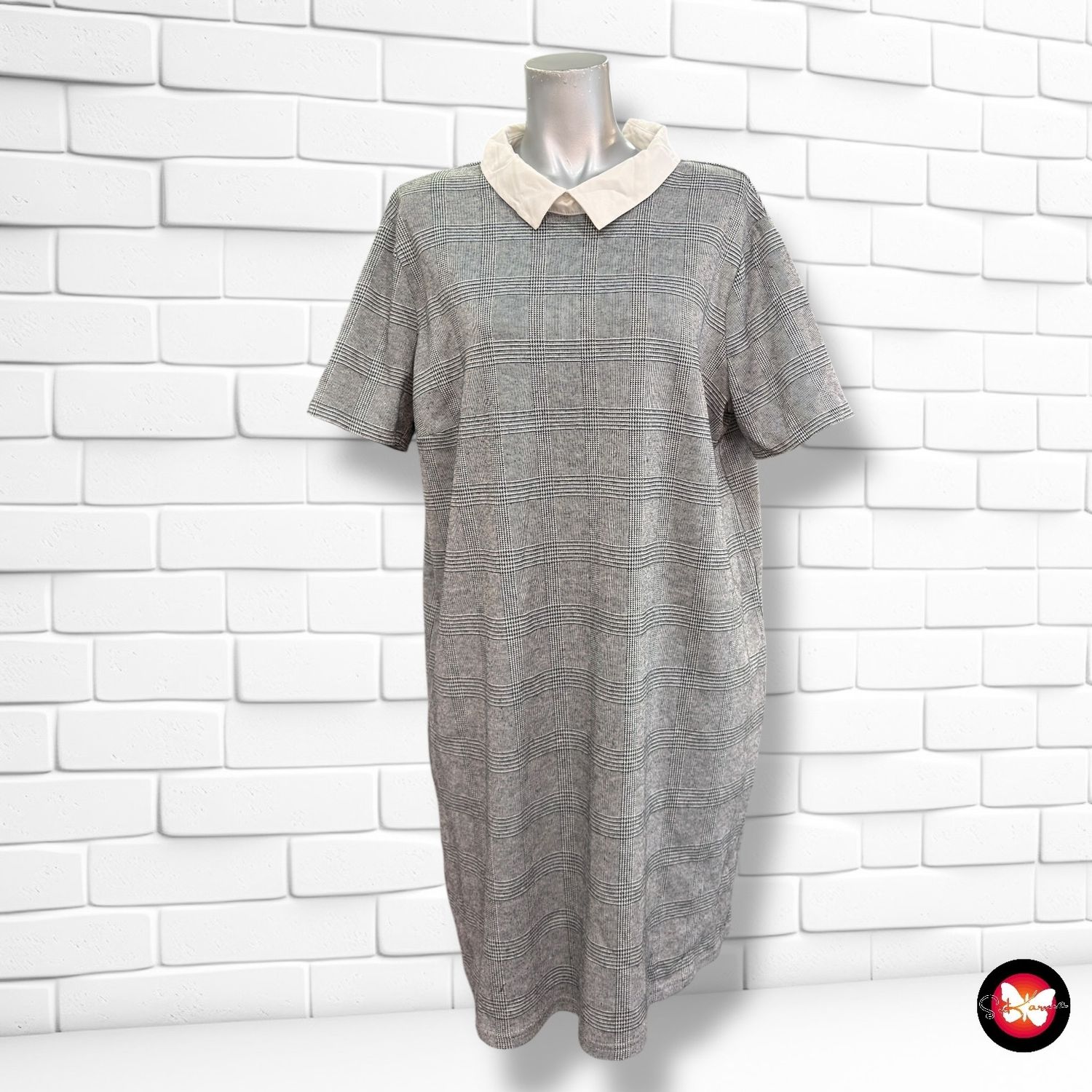 Vestido de manga corta de entretiempo KIABI Talla XL