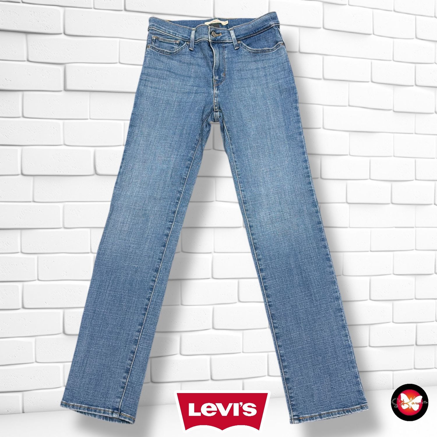 **HOY** Pantalón vaquero LEVI’S SLIMMING SLIM Talla S/M (W28)