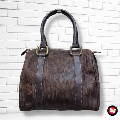 Bolso de mano de piel ROBERTO MENGONI color Marrón Talla PEQUEÑO