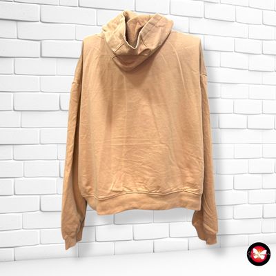**HOY** Sudadera cropped con capucha THREADBARE color Camel Talla 52
