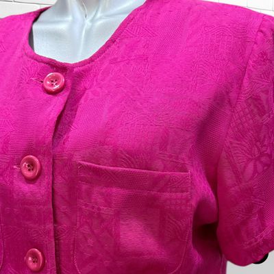 Camisa vintage  color Magenta Talla M