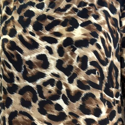 Vestido animal print ATMOSPHERE color Camel y negro Talla 40