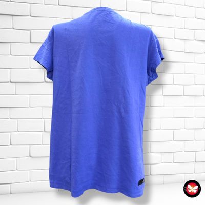 Camiseta de manga corta ADIDAS color Azul Talla XL (pequeña)