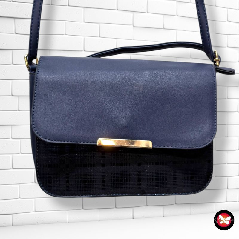 Bolso bandolera  color Azul marino Talla PEQUEÑO