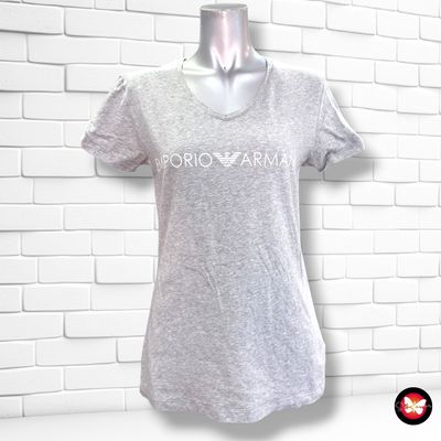 Camiseta de manga corta EMPORIO ARMANI color Gris Talla L