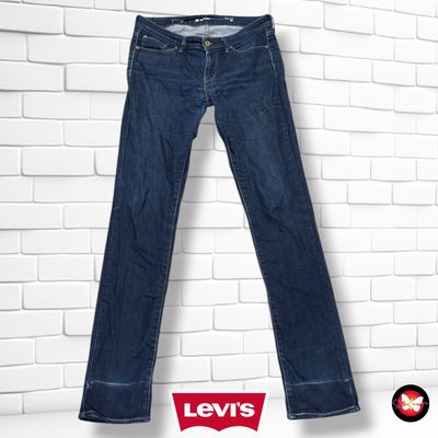 Pantalón SLIGHT CURVE LEVI’S color Azul vaquero oscuro Talla L (W30)