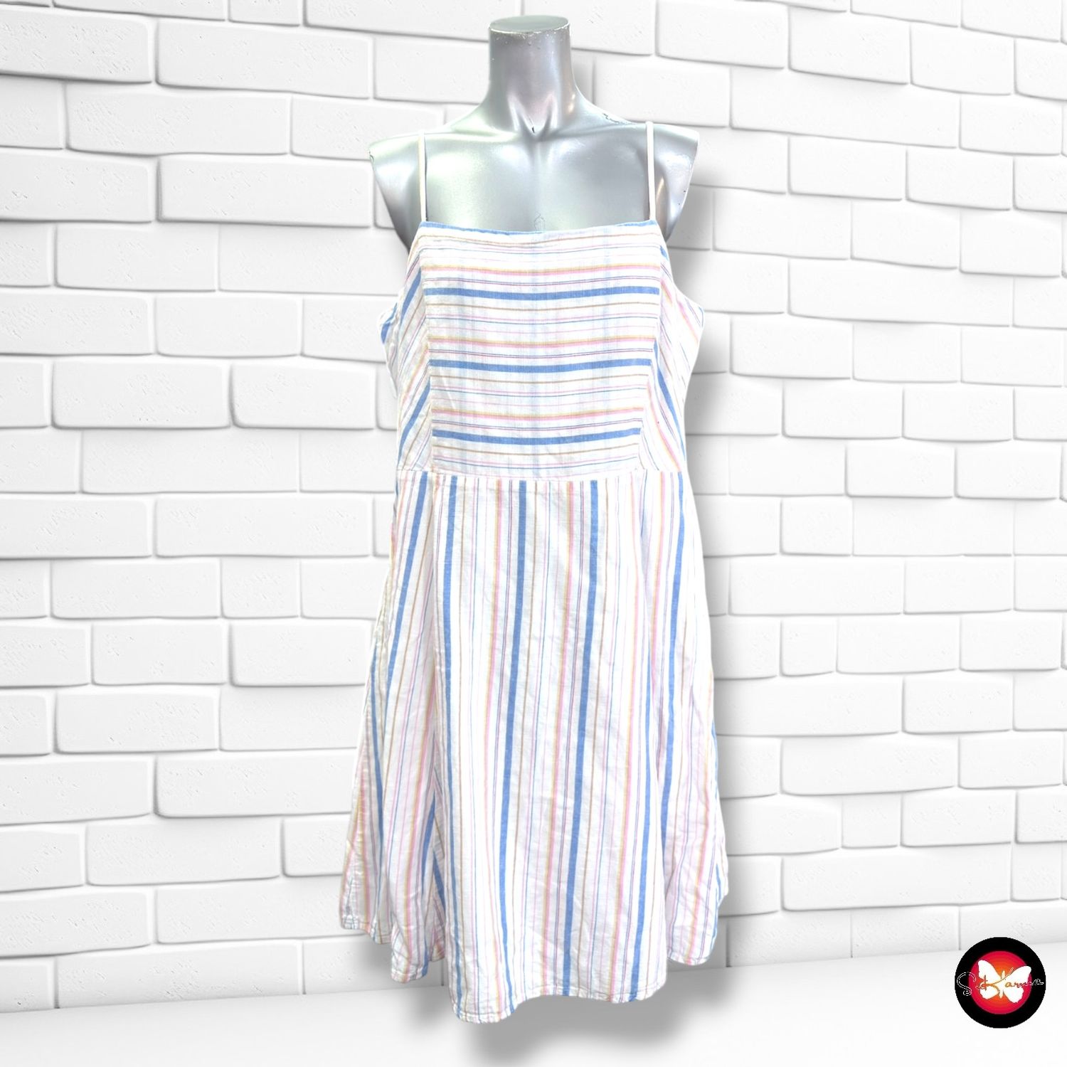 Vestido de tirantes GAP color Varios Talla L