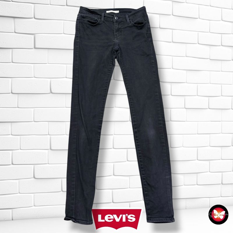 **HOY** Pantalón 710 SUPER SKINNY LEVI’S color Negro vaquero Talla M (28)