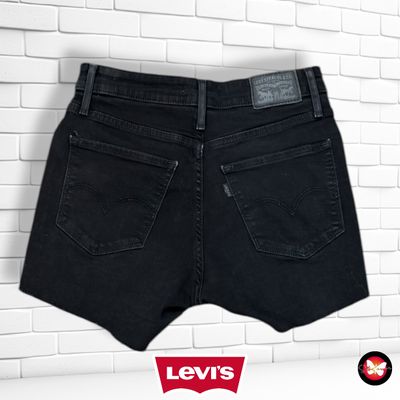 Short HIGH RISE SKINNY LEVI’S color Negro Talla M (W28)