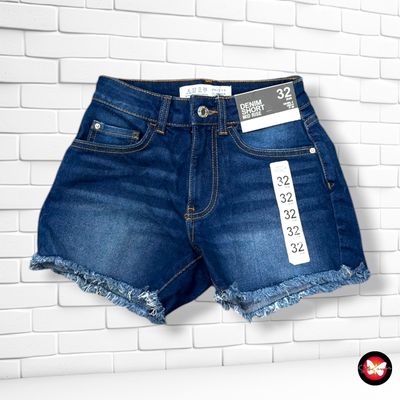 Short MID RISE PRIMARK color Azul vaquero Talla 32