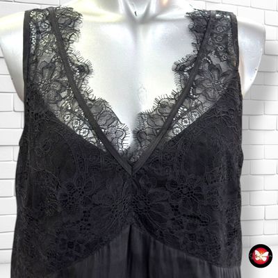 Blusa lencera H&amp;M color Negro Talla M (grande)