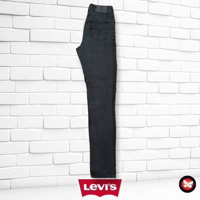 Pantalón 721 HIGH RISE SKINNY LEVI’S color Negro vaquero Talla S/M (W27)