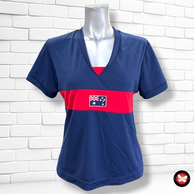 Camiseta deportiva FIFA ALEMANIA 2006 · SELECCIÓN AUSTRALIA ADIDAS color Azul marino y rojo Talla 40