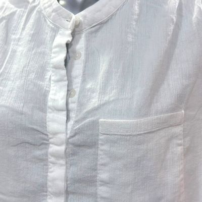 Blusa sin mangas SOMEDAY. color Blanco Talla 40