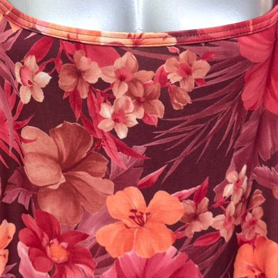 Vestido midi de flores VERO MODA color Varios Talla XL