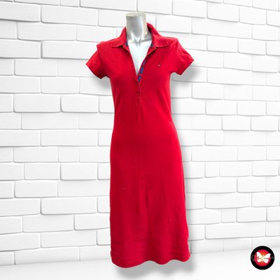 Vestido deportivo TOMMY HILFIGER color Rojo Talla S