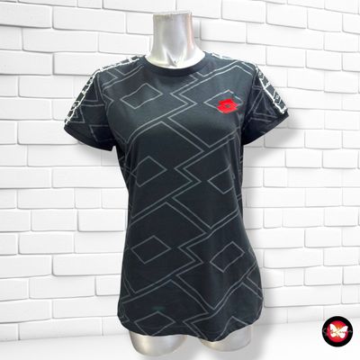 Camiseta de manga corta LOTTO color Negro Talla M