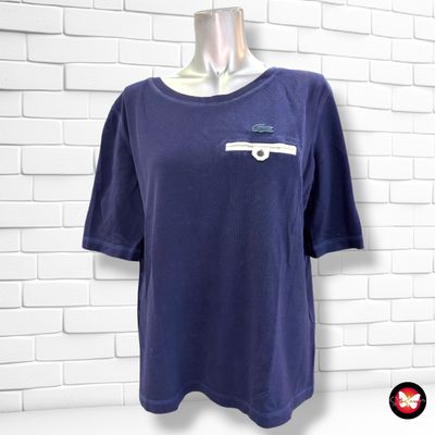 Camiseta de manga corta LACOSTE color Azul marino Talla 44