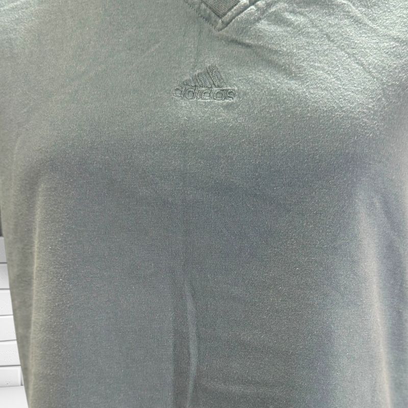 Camiseta de manga corta ADIDAS color Acero Talla 40 (pequeña)