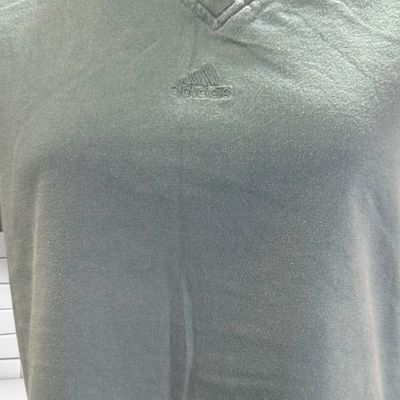 Camiseta de manga corta ADIDAS color Acero Talla 40 (pequeña)