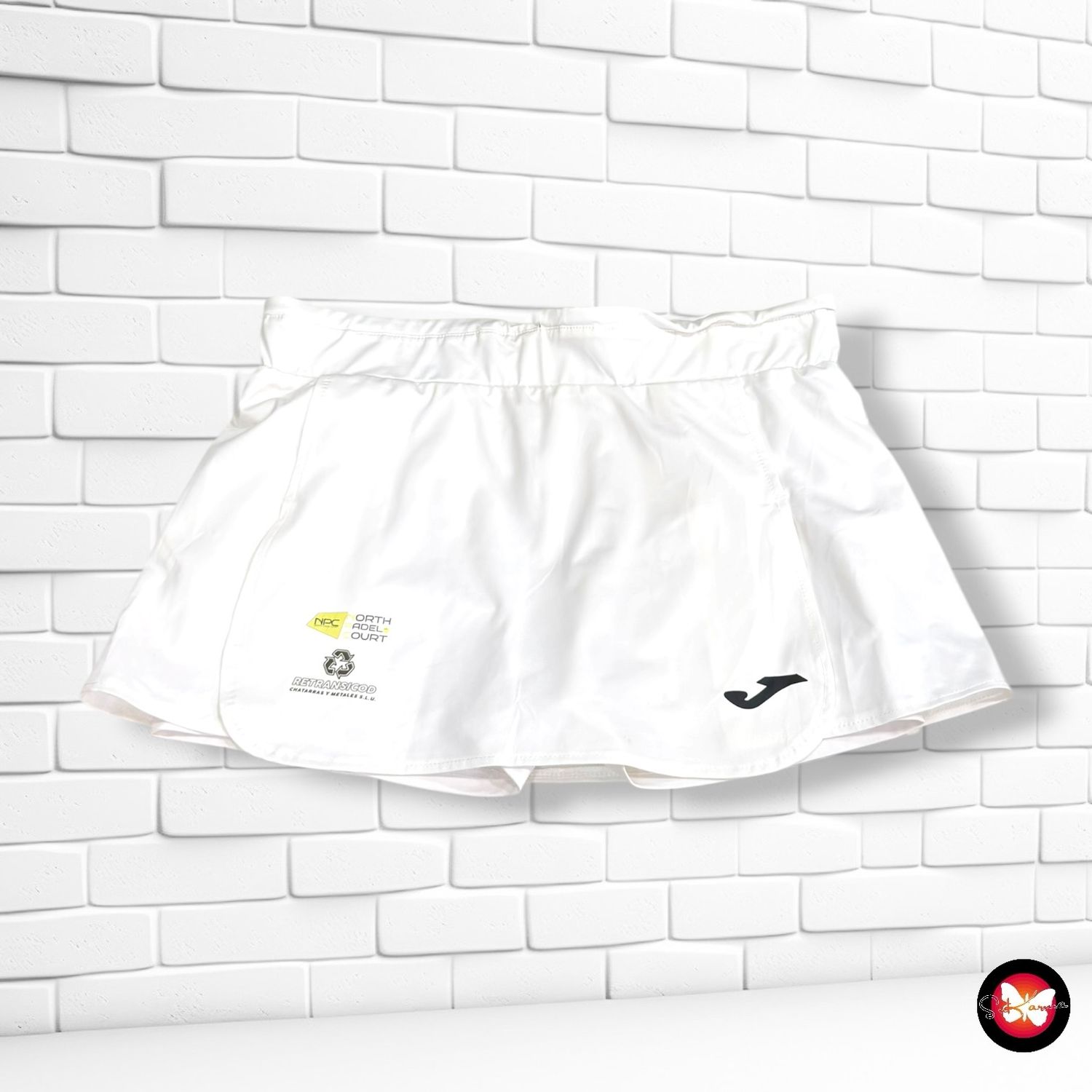 Falda deportiva (publicidad) JOMA color Blanco Talla M
