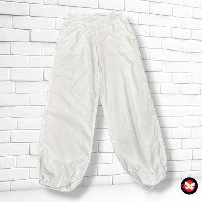 Pantalón deportivo cortavientos DOMYOS color Blanco Talla 40