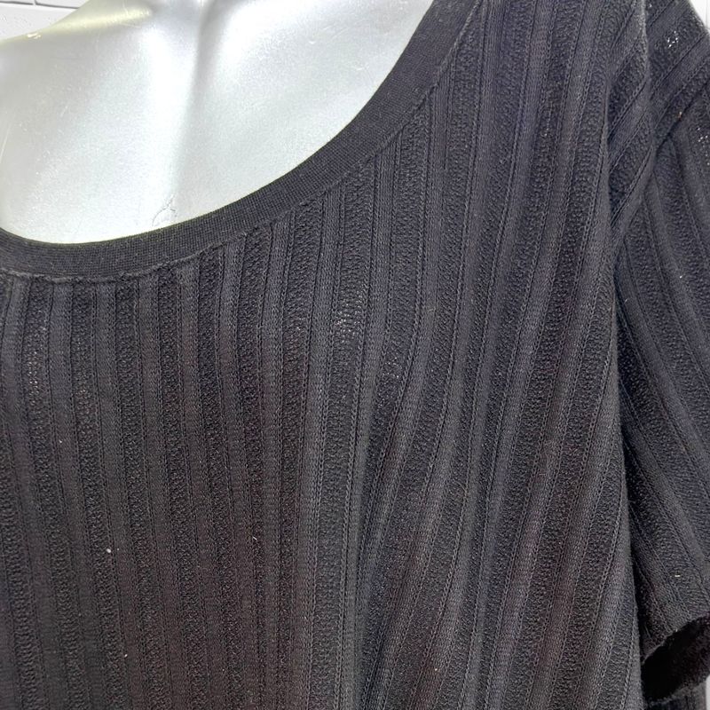 Camiseta de punto de manga corta EVER.ME color Negro Talla XXL