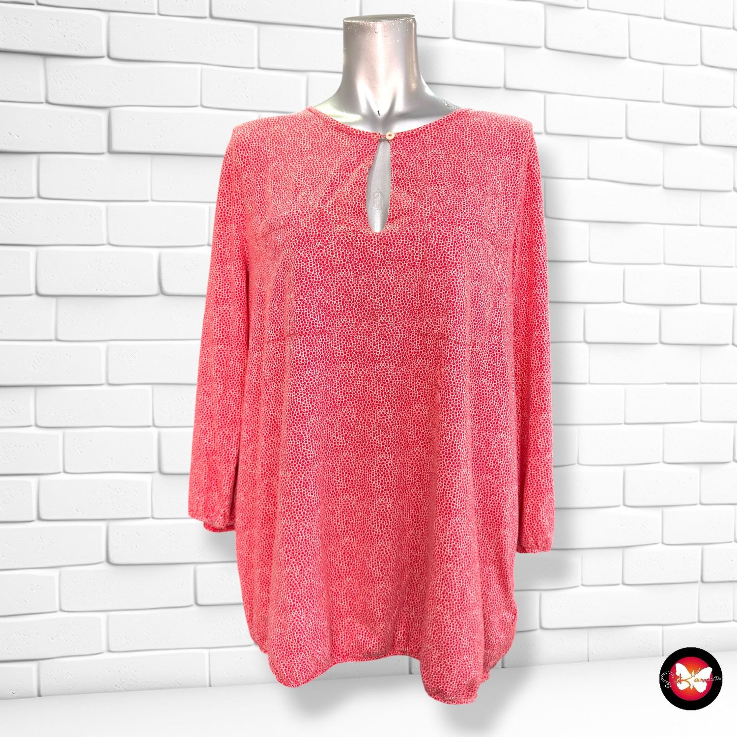 **HOY** Camiseta de manga larga TOMMY HILFIGER color Rojo y blanco Talla L