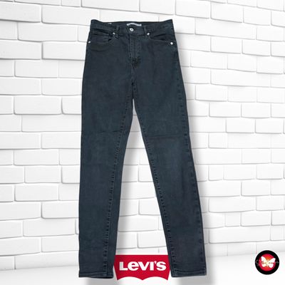 Pantalón MILE HIGH SUPER SKINNY LEVI’S color Azul marino Talla M/L (W29)
