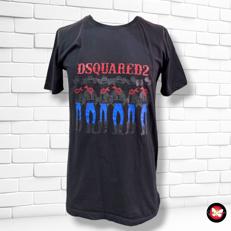 Camiseta de manga corta DSQUARED color Negro Talla Hombre XL (pequeña)
