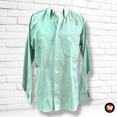 Camisa de manga larga CHRISTIAN DIOR color Verde Talla Hombre 39