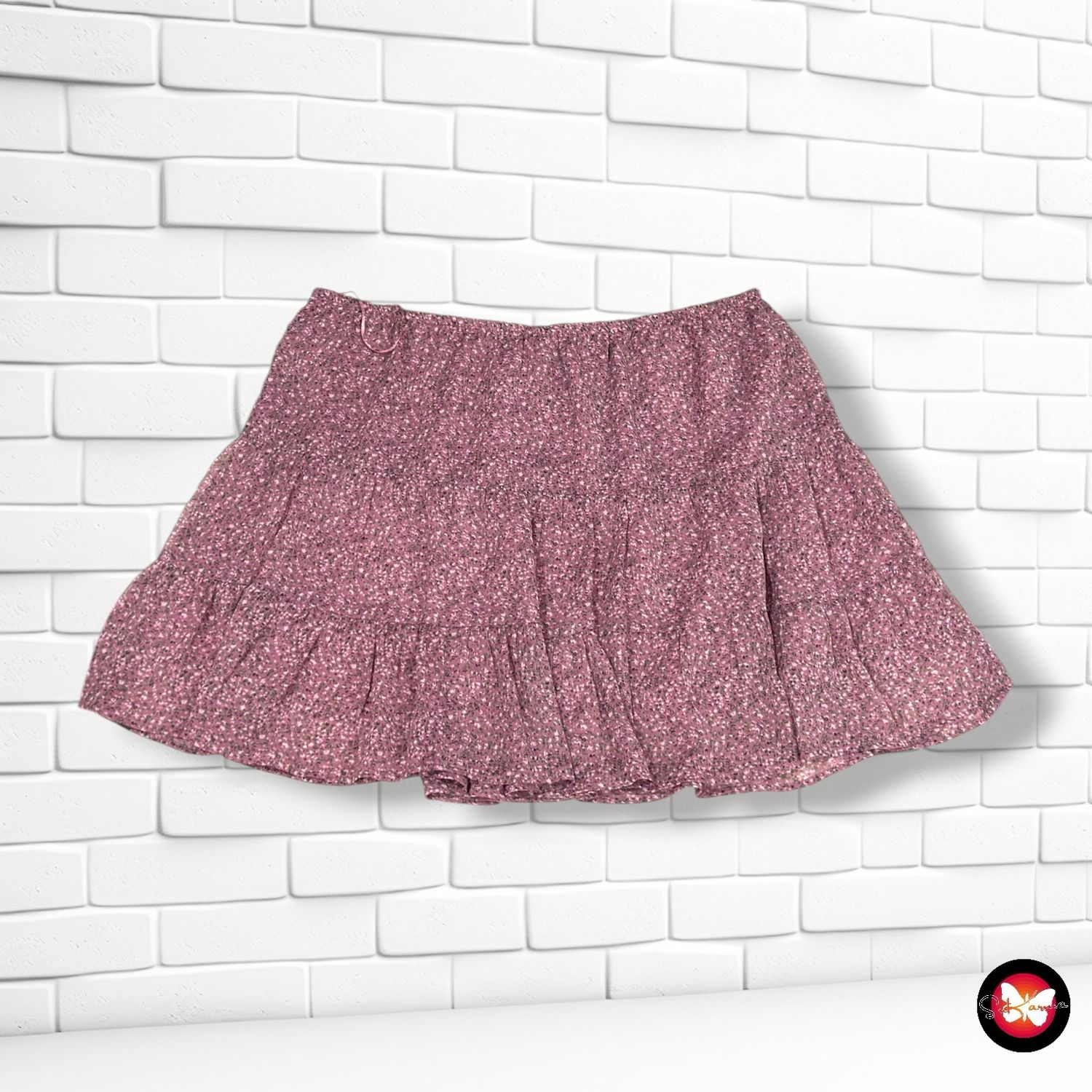 Falda sueltita PRIMARK color Uva Talla L
