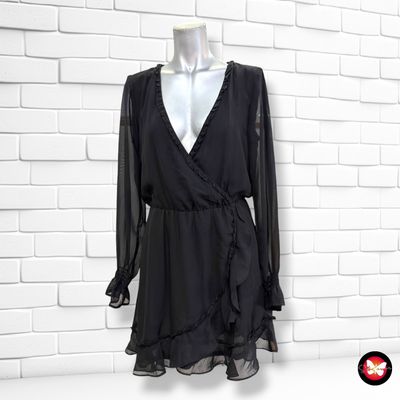 Vestido de manga larga DIVIDED color Negro Talla 38