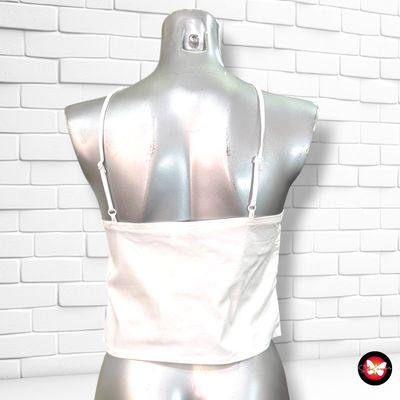 Crop top DIVIDED color Blanco Talla M