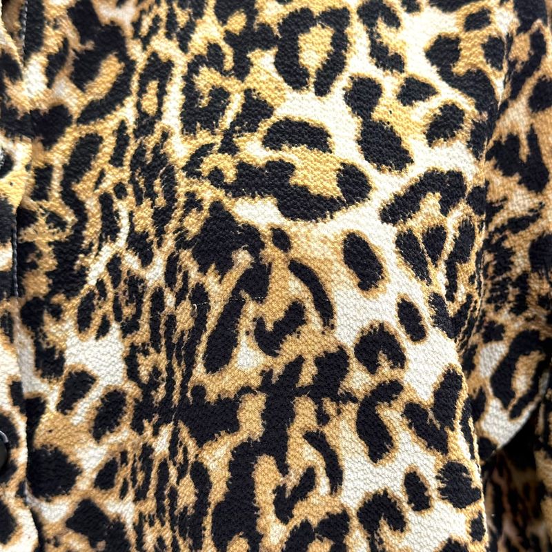 Camisa de manga con lazo JAZLYN color Animal print Talla L