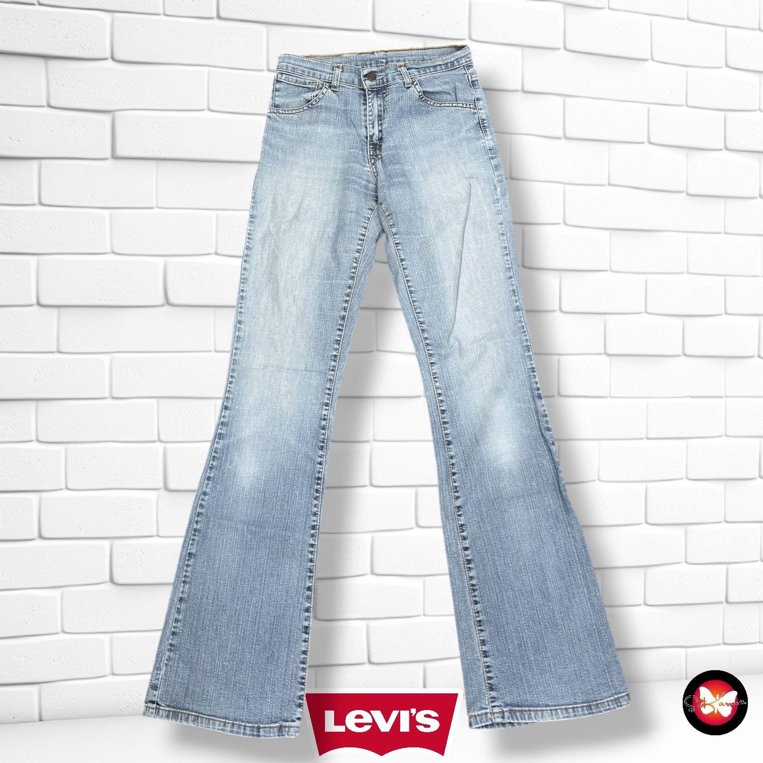 Pantalón  LEVI’S color Azul vaquero Talla S/M (W27)