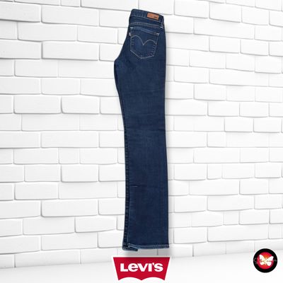 Pantalón DEMI CURVE LEVI’S color Azul vaquero oscuro Talla S (W26)