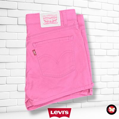 **HOY** Pantalón SHORTY SHORT LEVI’S color Fucsia Talla 16 años