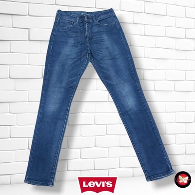 Pantalón HIGH RISE SKINNY LEVI’S color Azul vaquero Talla L (W30)