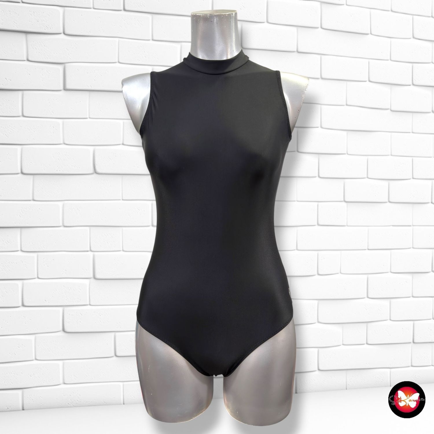 Bañador gimnasia rítmica DOMYOS color Negro Talla S/M