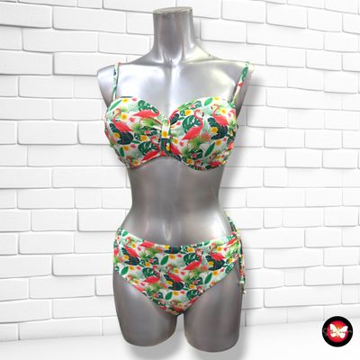 Bikini de pecho armado de flores OCENASUN10 color Varios Talla 44