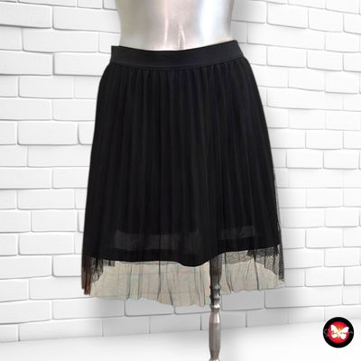 Falda plisada de noche DIVIDED color Negro Talla S