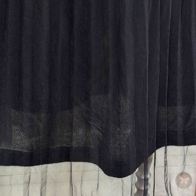 Falda plisada de noche DIVIDED color Negro Talla S