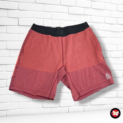 **HOY** Mallas deportivas cortas CROSSFIT REEBOK color Granate Talla M (muy grande)