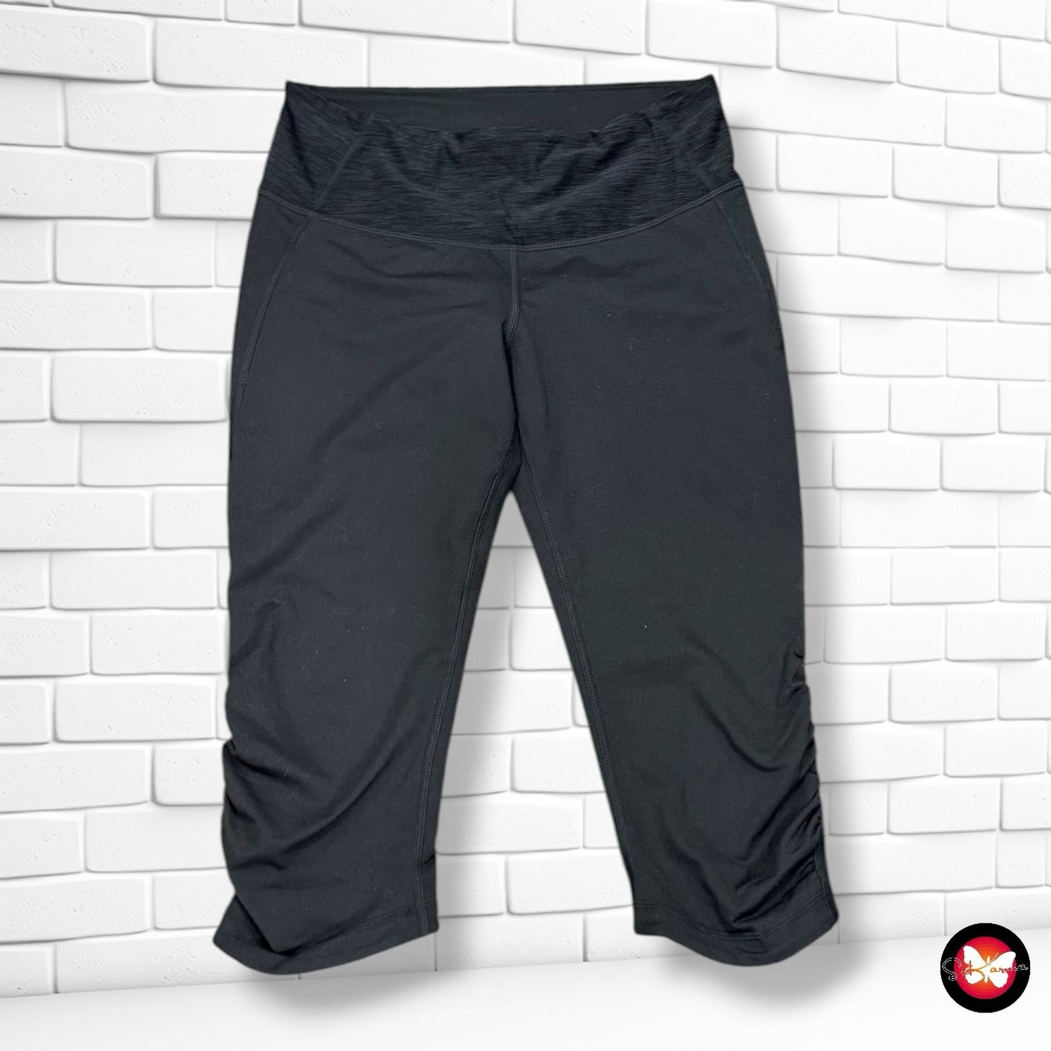 Mallas deportivas piratas H&amp;M color Negro y gris Talla M
